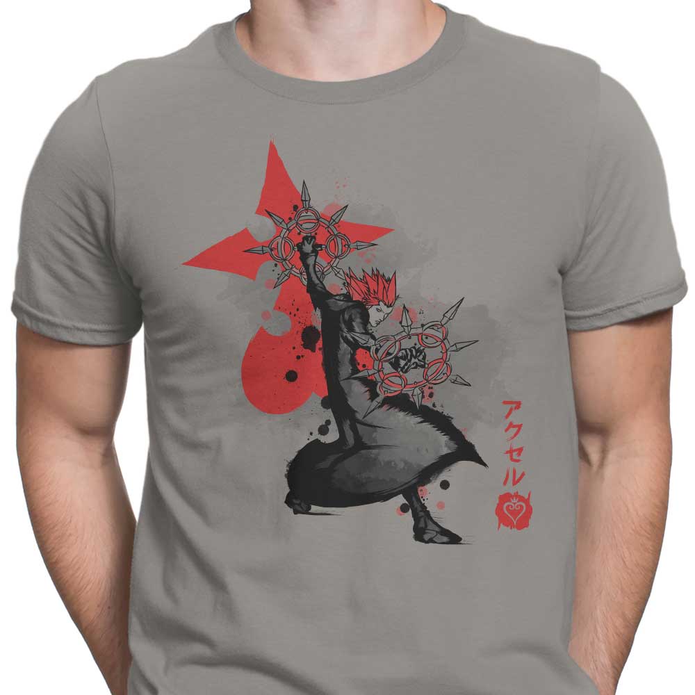 Dancing Flames Sumi-e - Men's Apparel