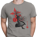 Dancing Flames Sumi-e - Men's Apparel