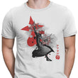 Dancing Flames Sumi-e - Men's Apparel
