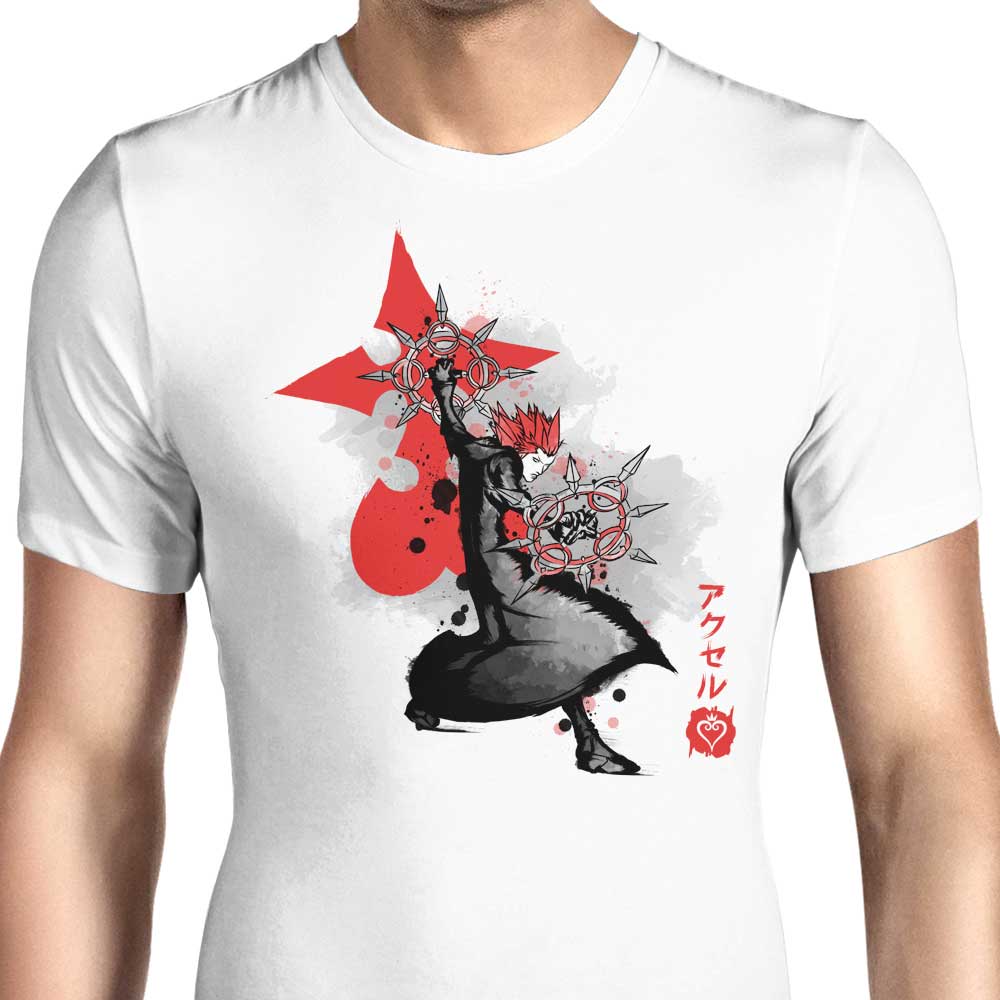 Dancing Flames Sumi-e - Men's Apparel