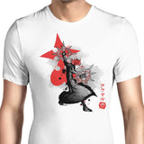 Dancing Flames Sumi-e - Men's Apparel