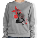 Dancing Flames Sumi-e - Sweatshirt
