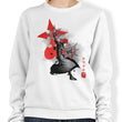 Dancing Flames Sumi-e - Sweatshirt