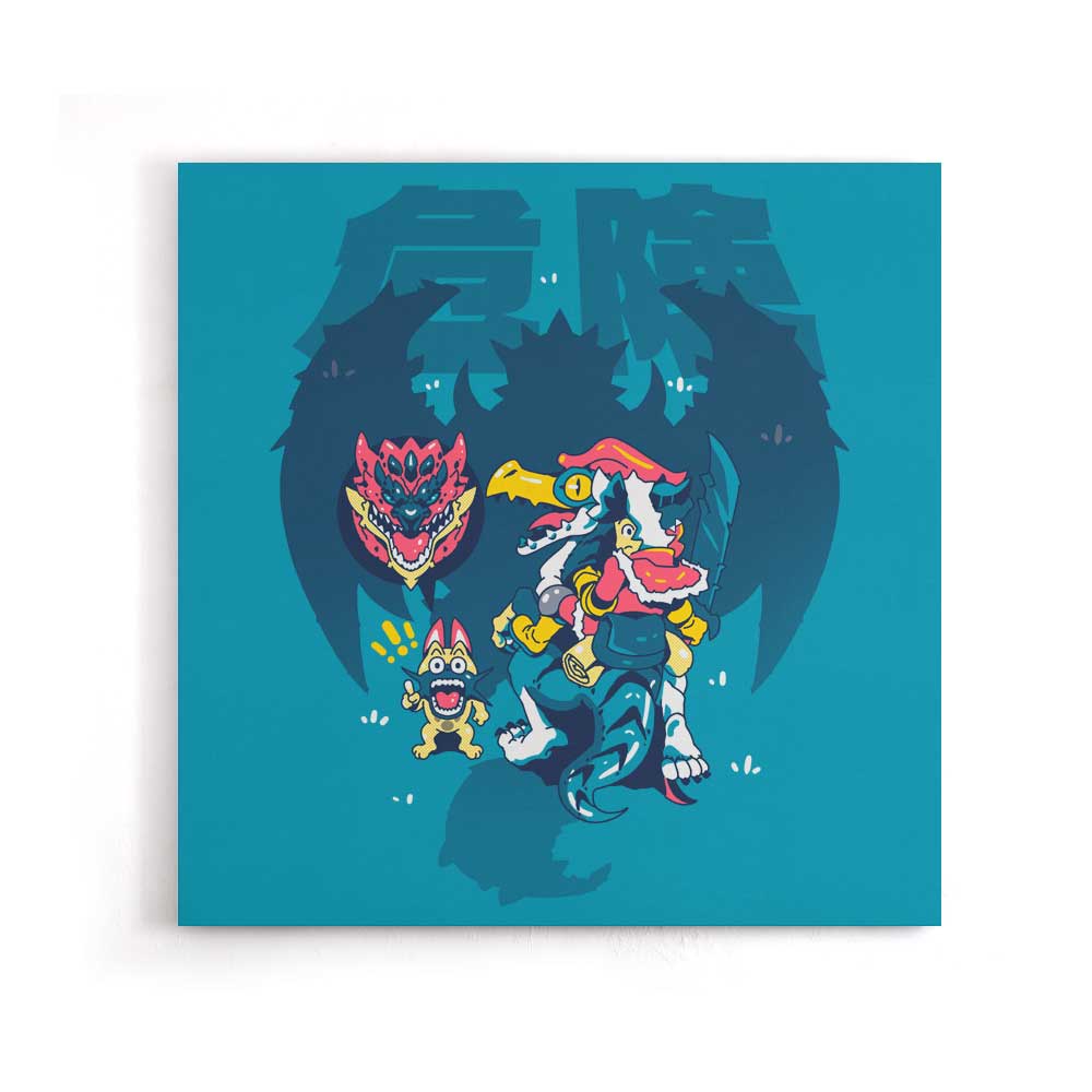 Danger is Coming - Canvas Print