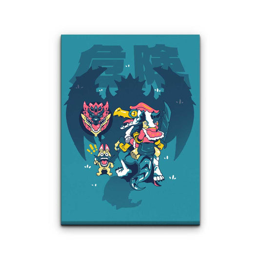 Danger is Coming - Canvas Print