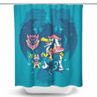 Danger is Coming - Shower Curtain