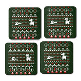 Dangerous to Go Alone at Christmas - Coasters