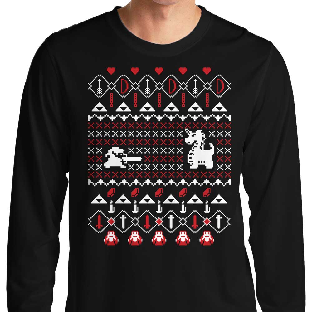 Dangerous to Go Alone at Christmas - Long Sleeve T-Shirt