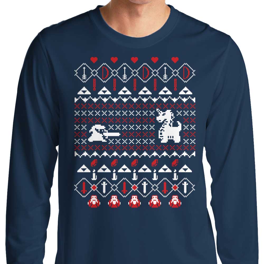 Dangerous to Go Alone at Christmas - Long Sleeve T-Shirt