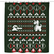Dangerous to Go Alone at Christmas - Shower Curtain
