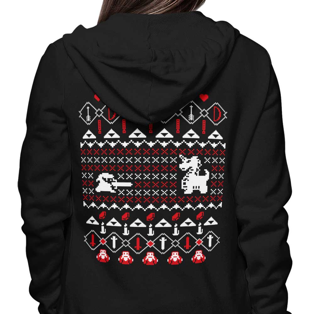 Dangerous to Go Alone at Christmas - Hoodie