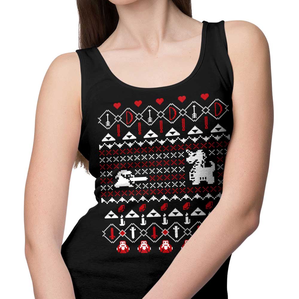 Dangerous to Go Alone at Christmas - Tank Top