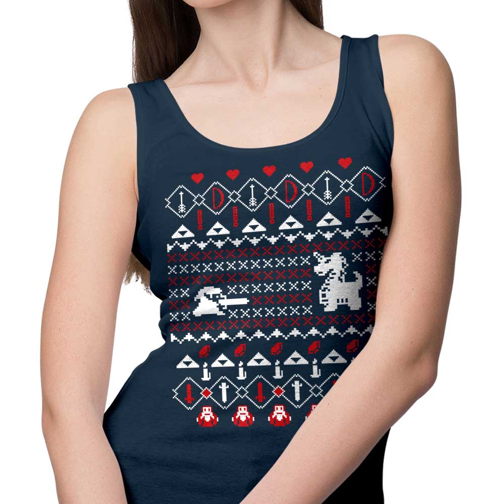 Dangerous to Go Alone at Christmas - Tank Top