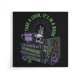 Dark Books - Canvas Print