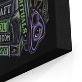 Dark Books - Canvas Print