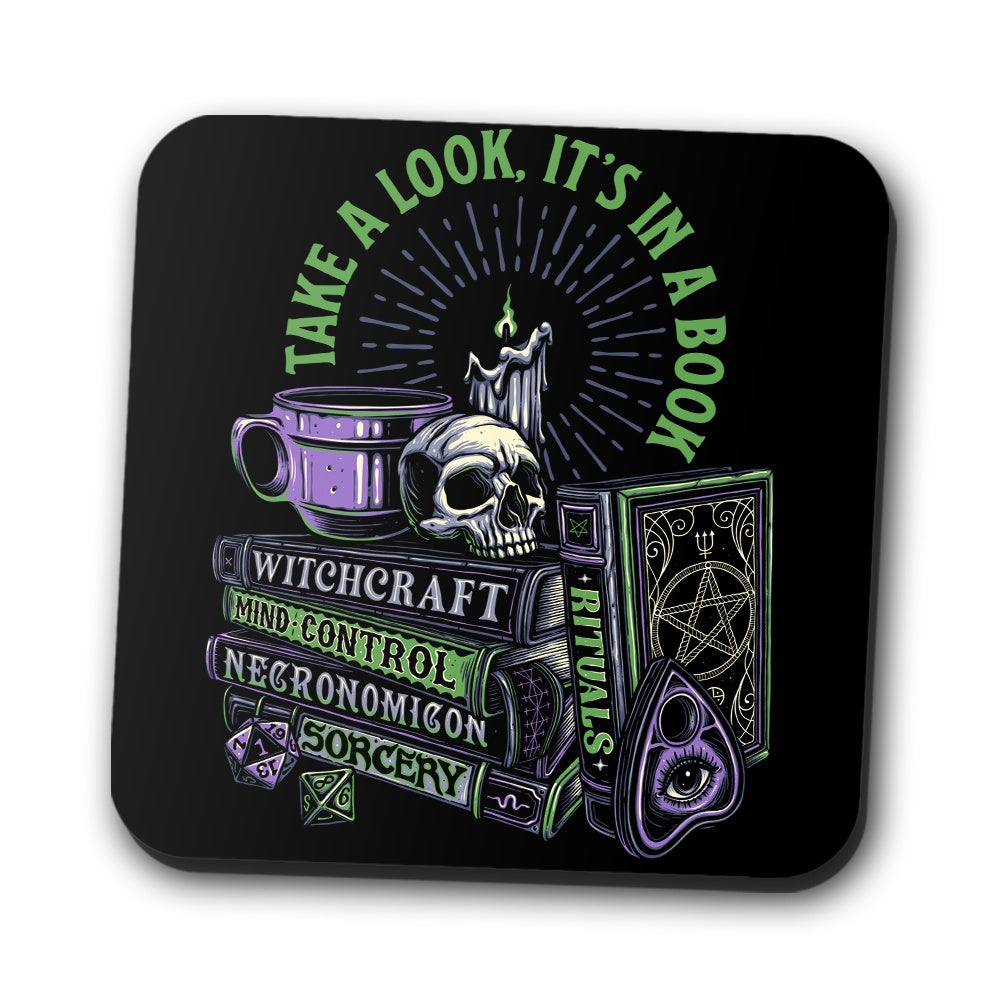 Dark Books - Coasters