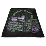 Dark Books - Fleece Blanket
