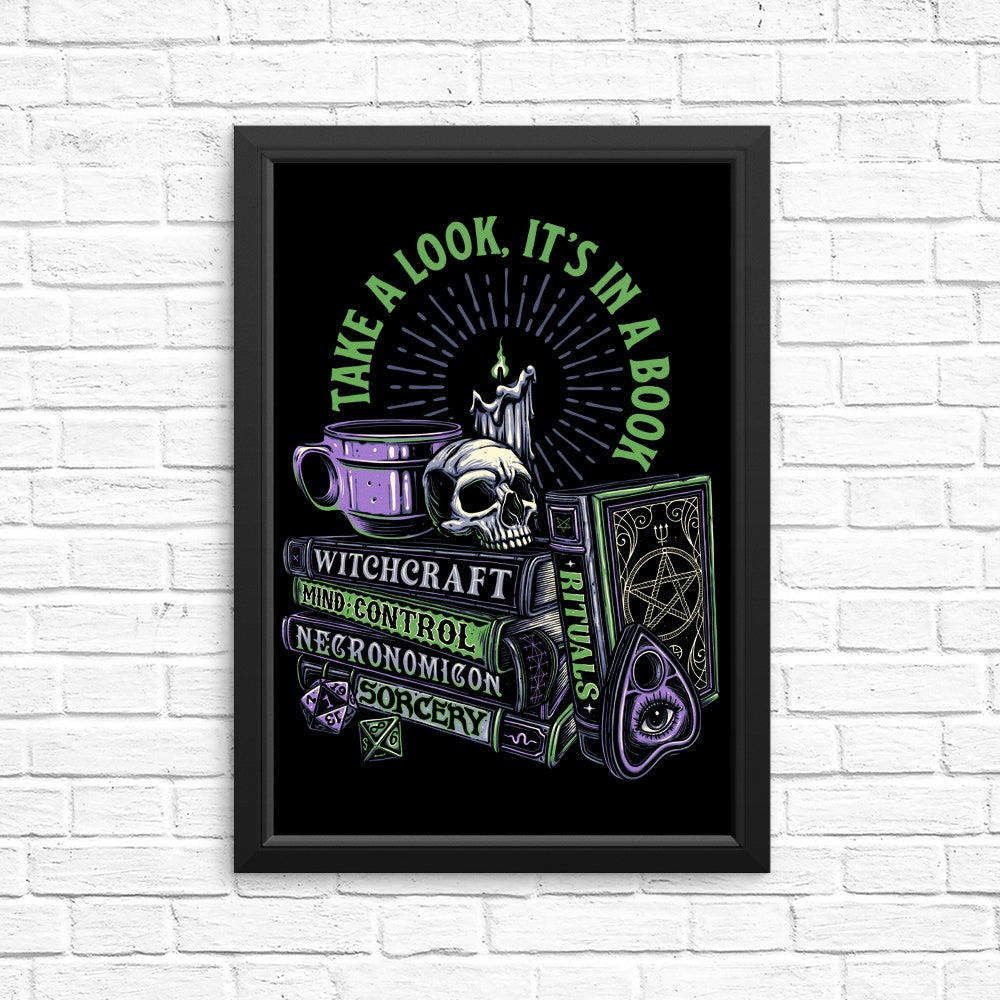 Dark Books - Posters & Prints