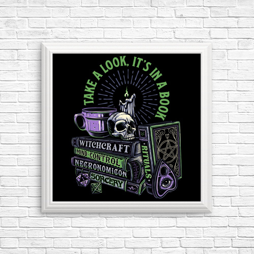 Dark Books - Posters & Prints