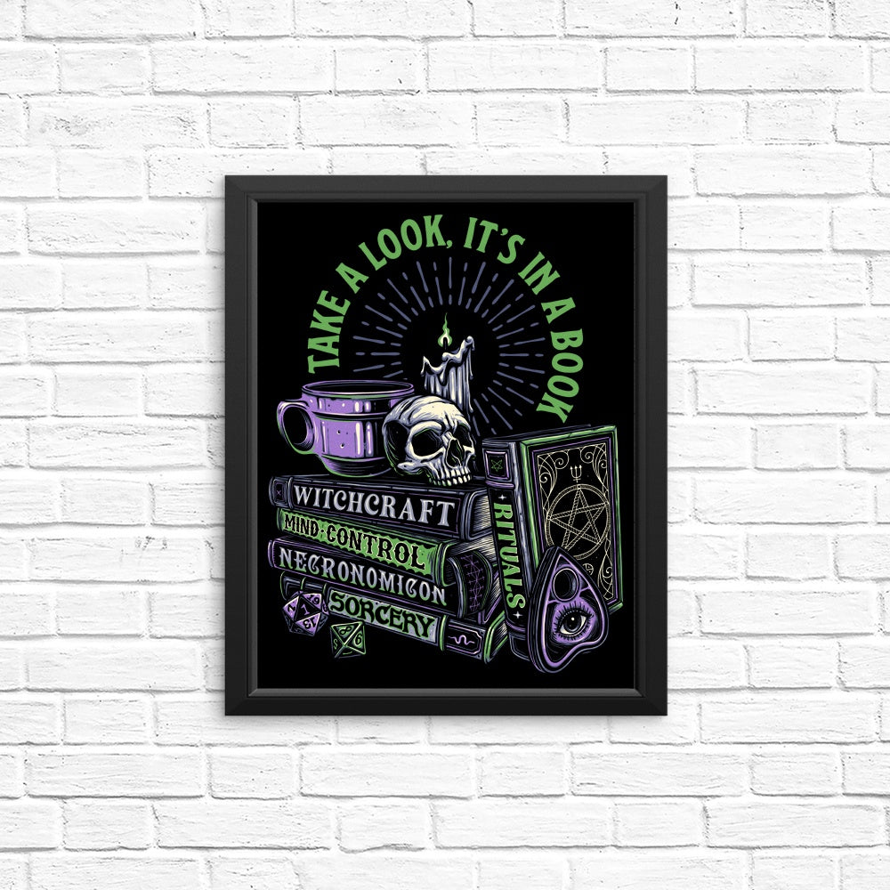 Dark Books - Posters & Prints