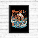 Dark Great Ramen (Alt) - Posters & Prints