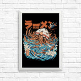 Dark Great Ramen (Alt) - Posters & Prints