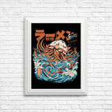 Dark Great Ramen (Alt) - Posters & Prints