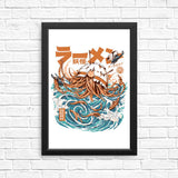 Dark Great Ramen - Posters & Prints