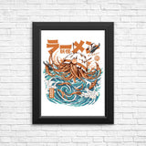 Dark Great Ramen - Posters & Prints