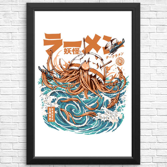Dark Great Ramen - Posters & Prints