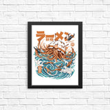 Dark Great Ramen - Posters & Prints