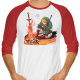 Dark Link - 3/4 Sleeve Raglan T-Shirt