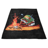Dark Link - Fleece Blanket