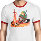 Dark Link - Ringer T-Shirt