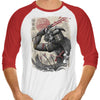 Dark Samurai - 3/4 Sleeve Raglan T-Shirt