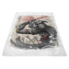 Dark Samurai - Fleece Blanket