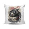 Dark Samurai - Throw Pillow