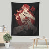 Dark Side of Dawn Diluc - Wall Tapestry
