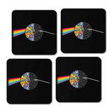 Dark Side of the Room - Coasters