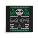 Dark Sweater - Canvas Print