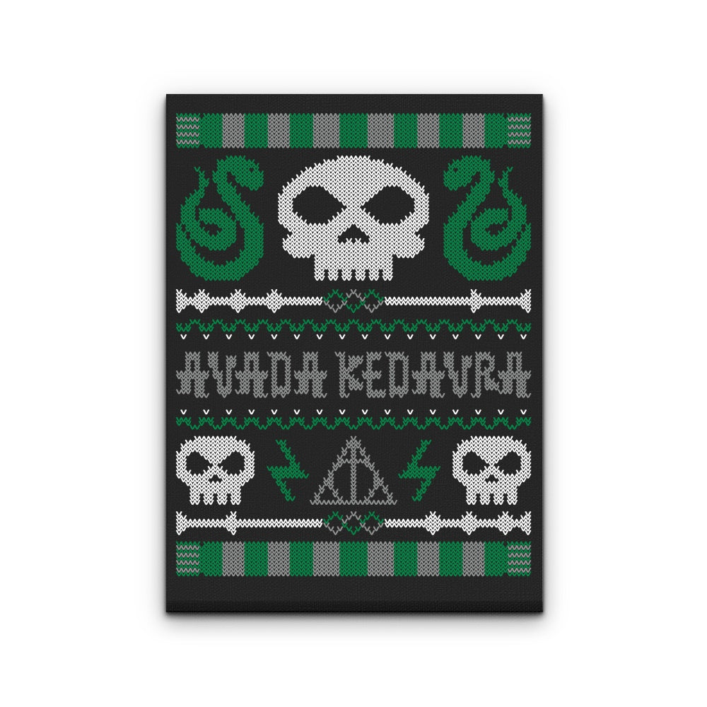 Dark Sweater - Canvas Print