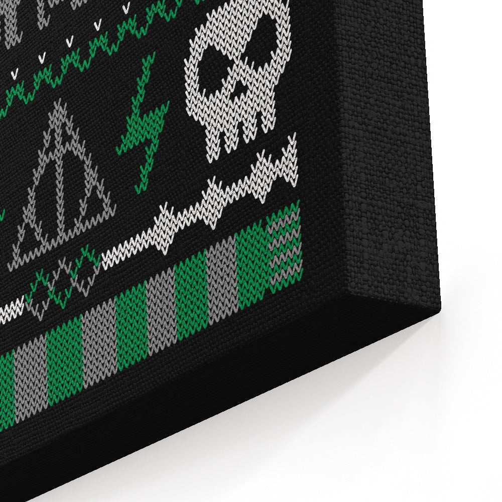 Dark Sweater - Canvas Print