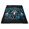 Dark Symbiote Gym - Fleece Blanket