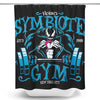 Dark Symbiote Gym - Shower Curtain