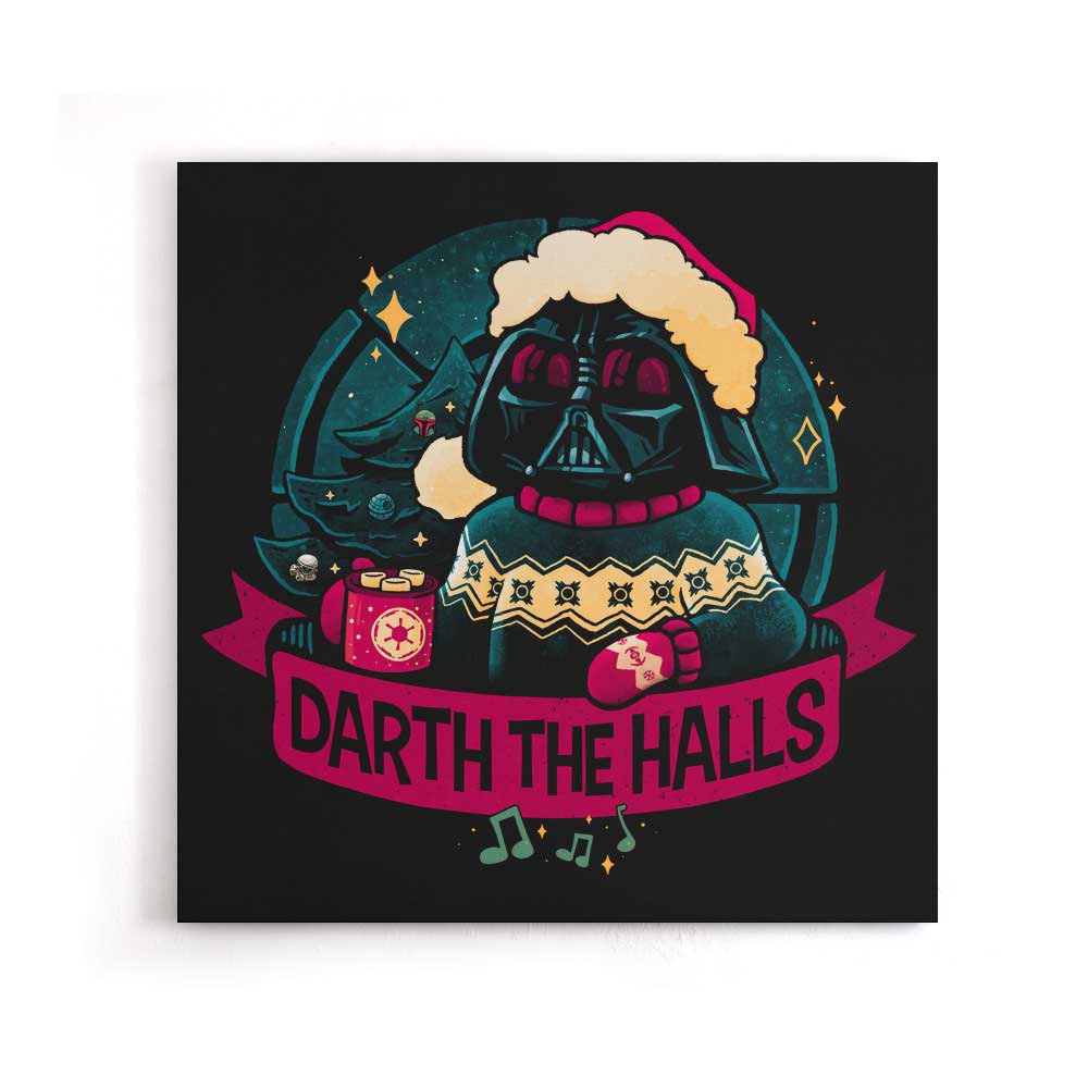 Darth the Halls - Canvas Print