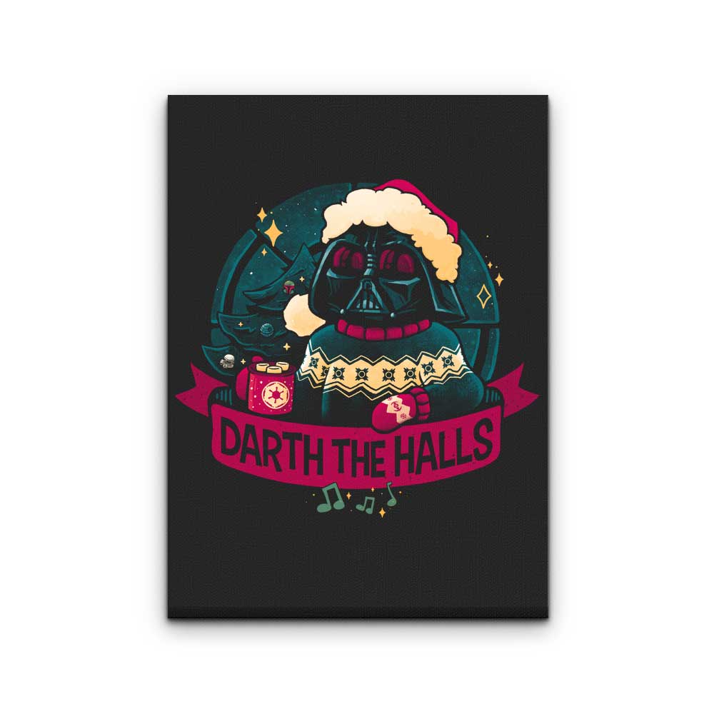 Darth the Halls - Canvas Print