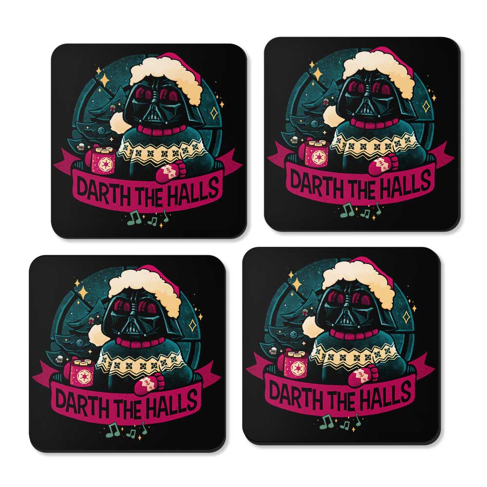 Darth the Halls - Coasters