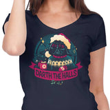 Darth the Halls - Women's V-Neck