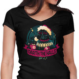 Darth the Halls - Women's V-Neck