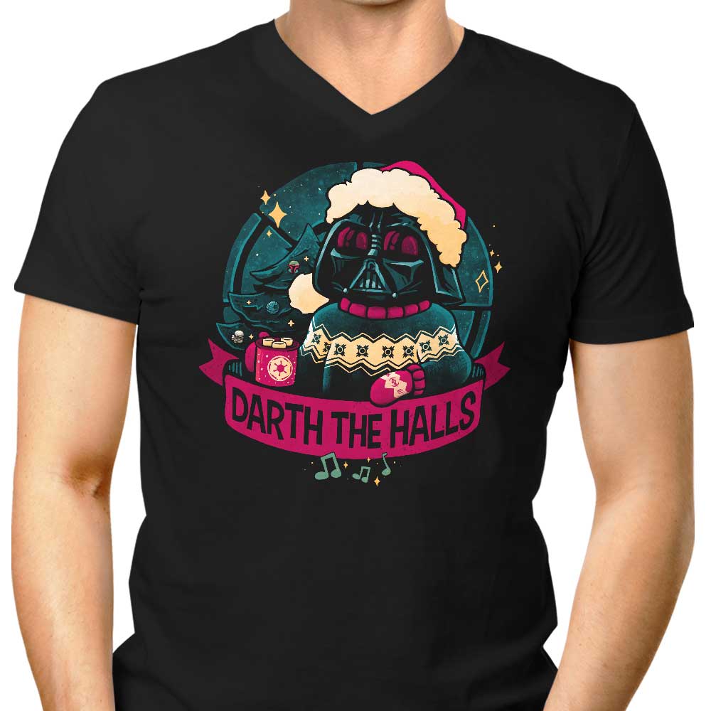 Darth the Halls - Men's V-Neck